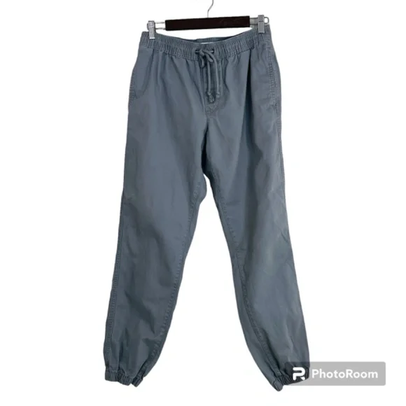 2 Pairs of Joggers Old Navy Gray and Red Camel Green Drawstring Mens Size Medium - Picture 2 of 9